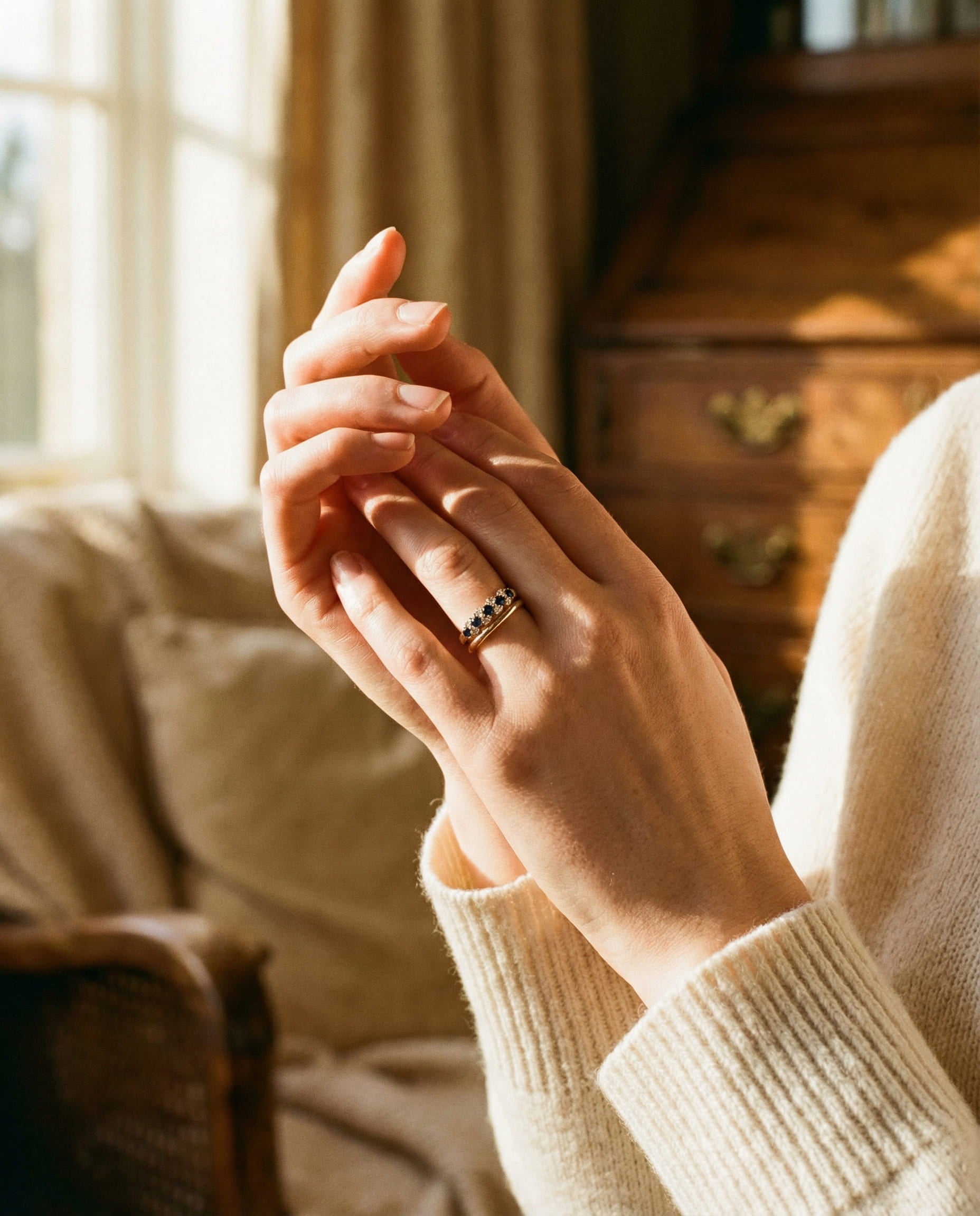 Elegant Vintage Cubic Zirconia Ring