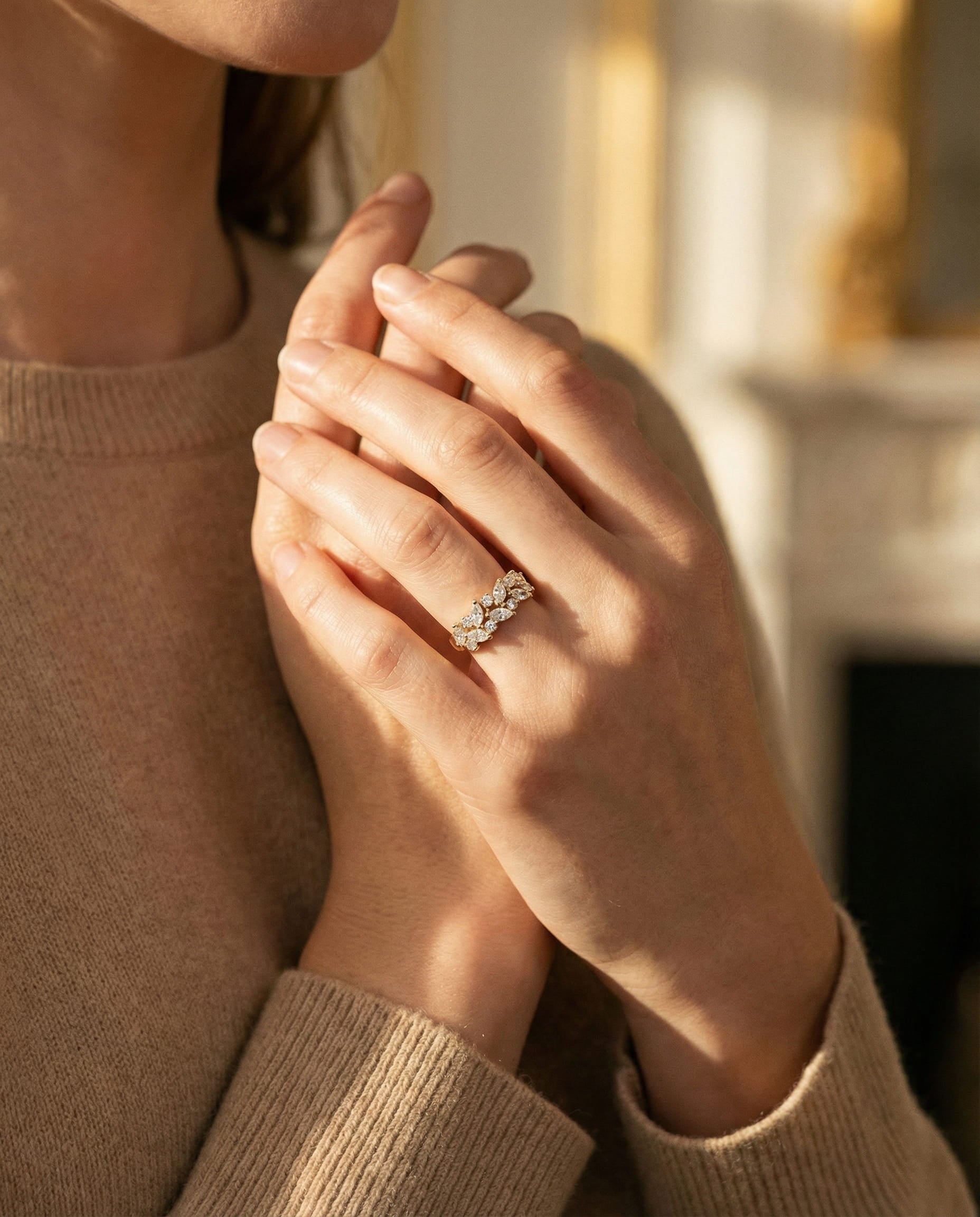 Vintage Cubic Zirconia Ring