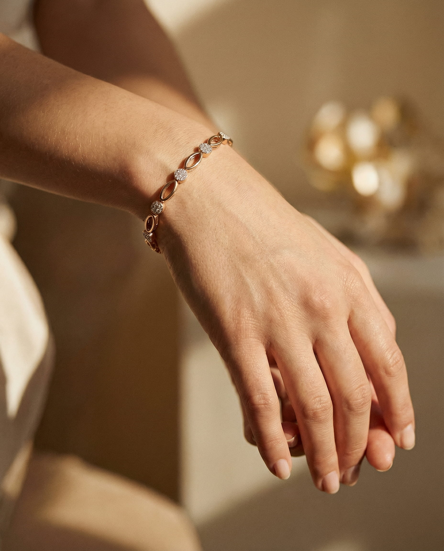 Elegant Gold-Plated Bracelet