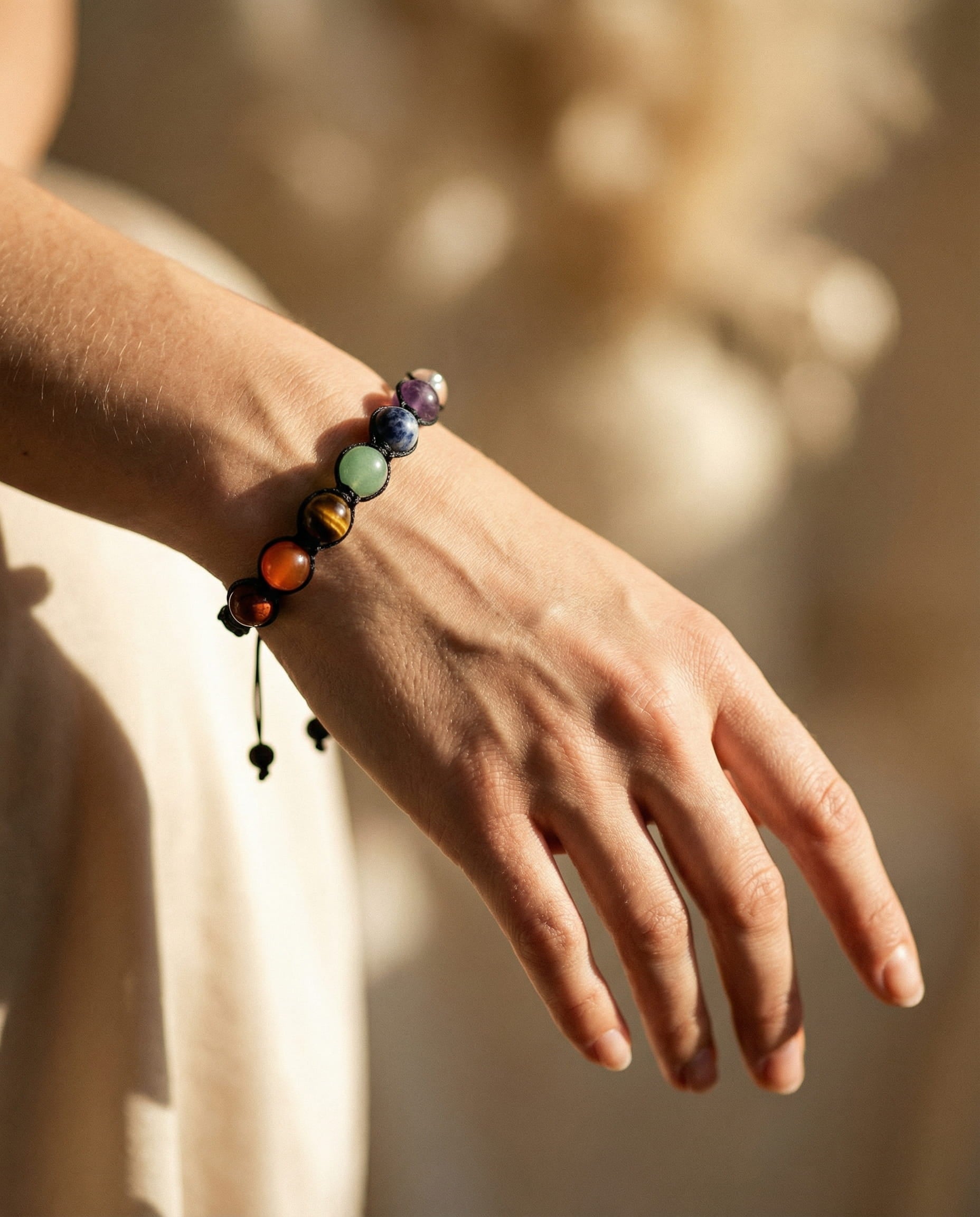 Handmade Natural Magic Stone Wealth Bracelet