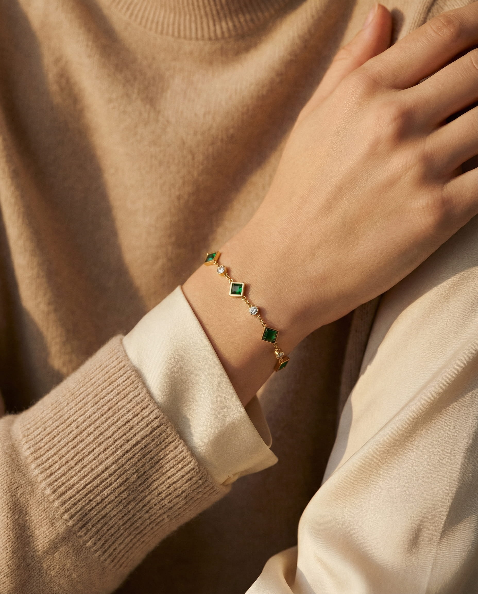 Carolina Emerald Bracelet