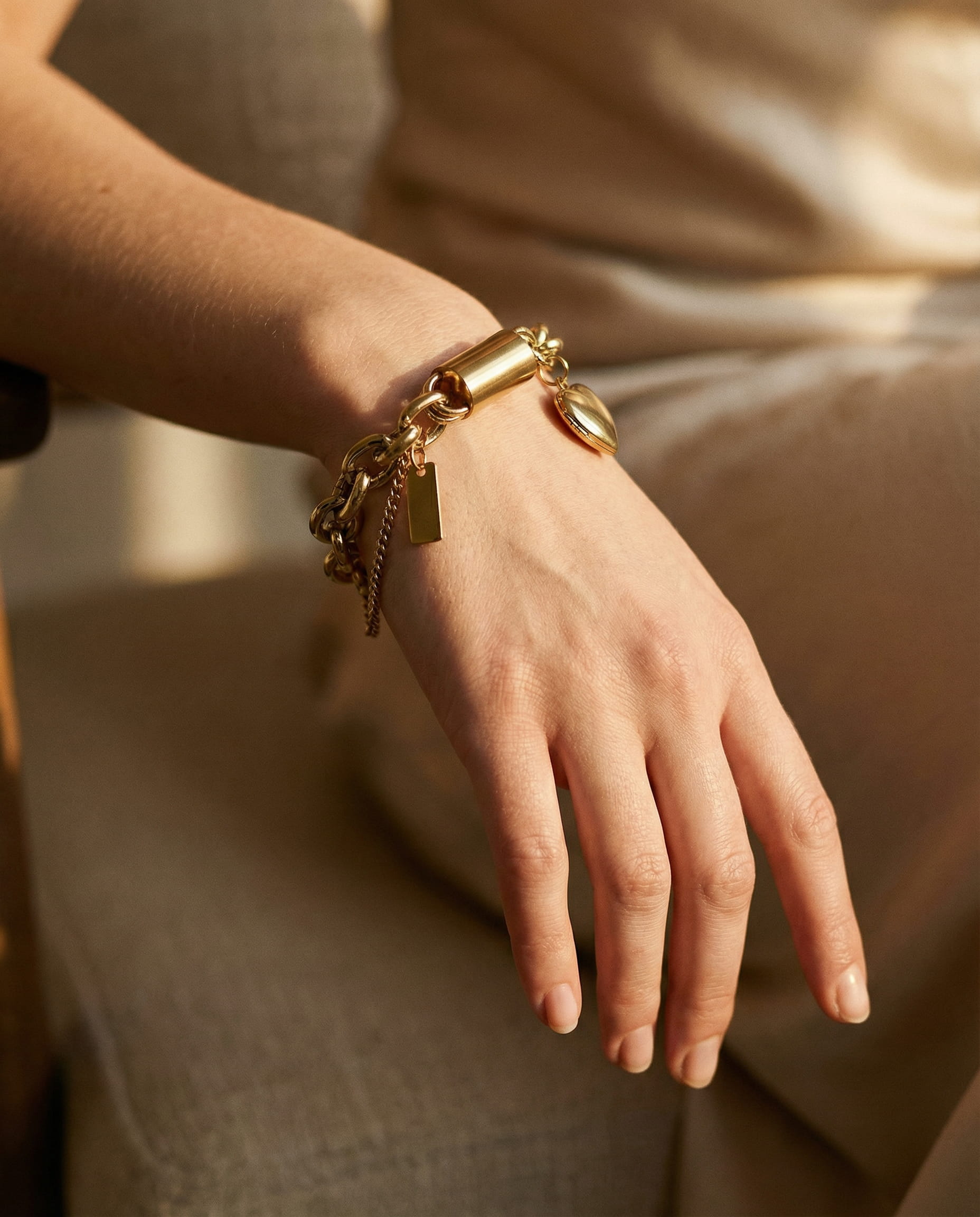 Chunky Gold Bracelet