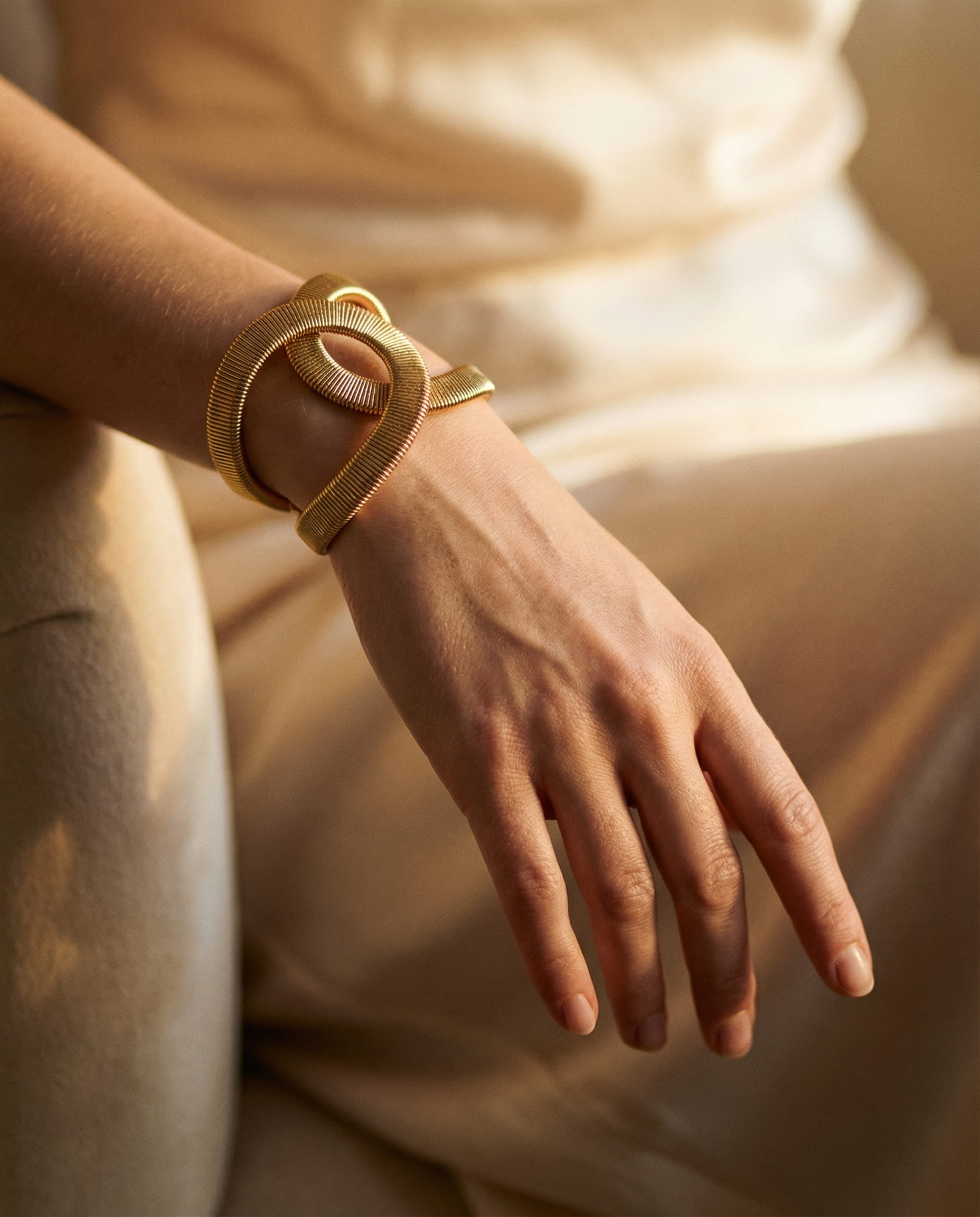 Elegant Double Gold Bracelet