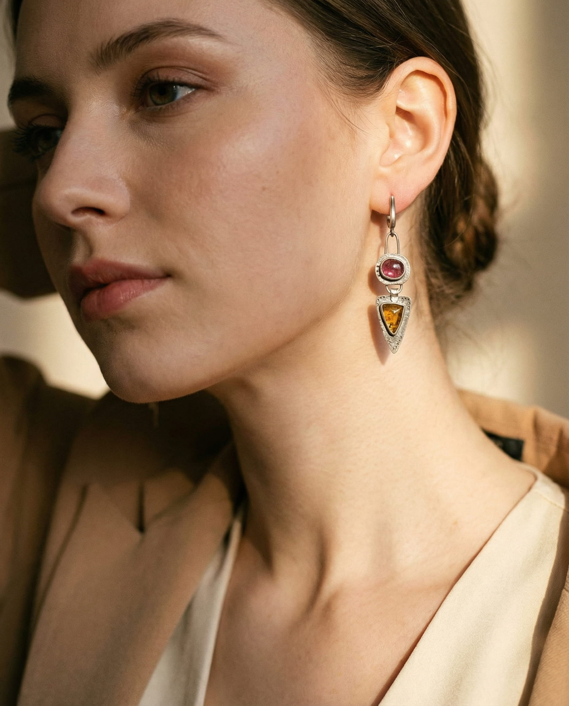 Vintage Geometric Earrings