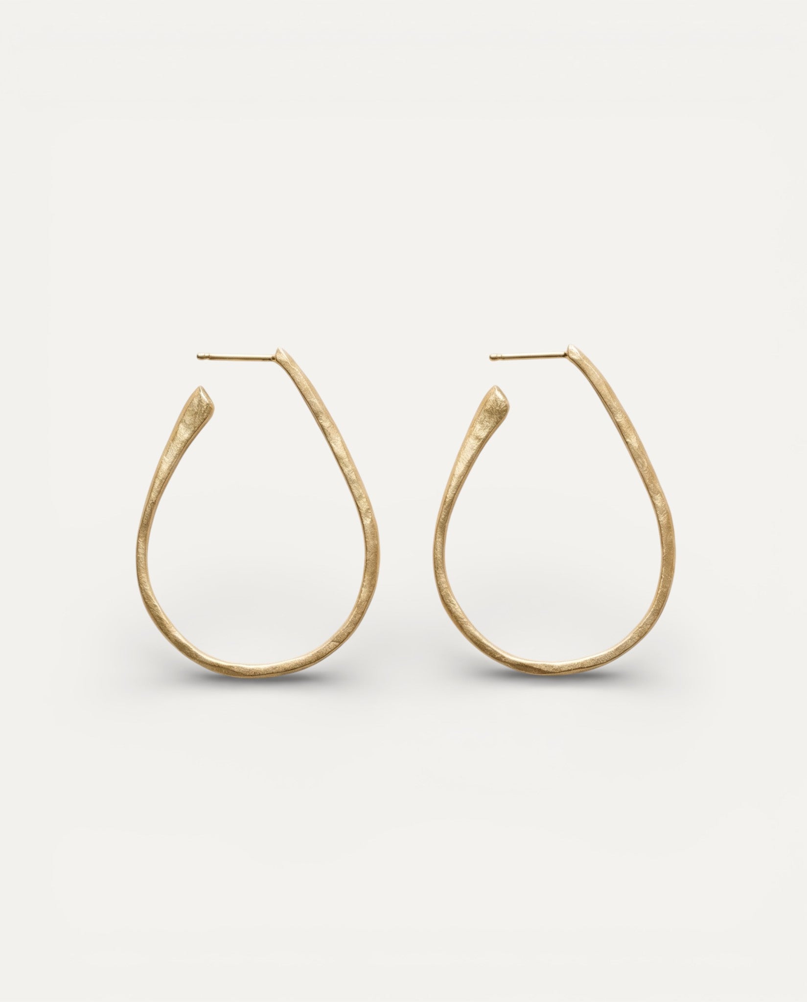 Vintage Gold Hoop Earrings