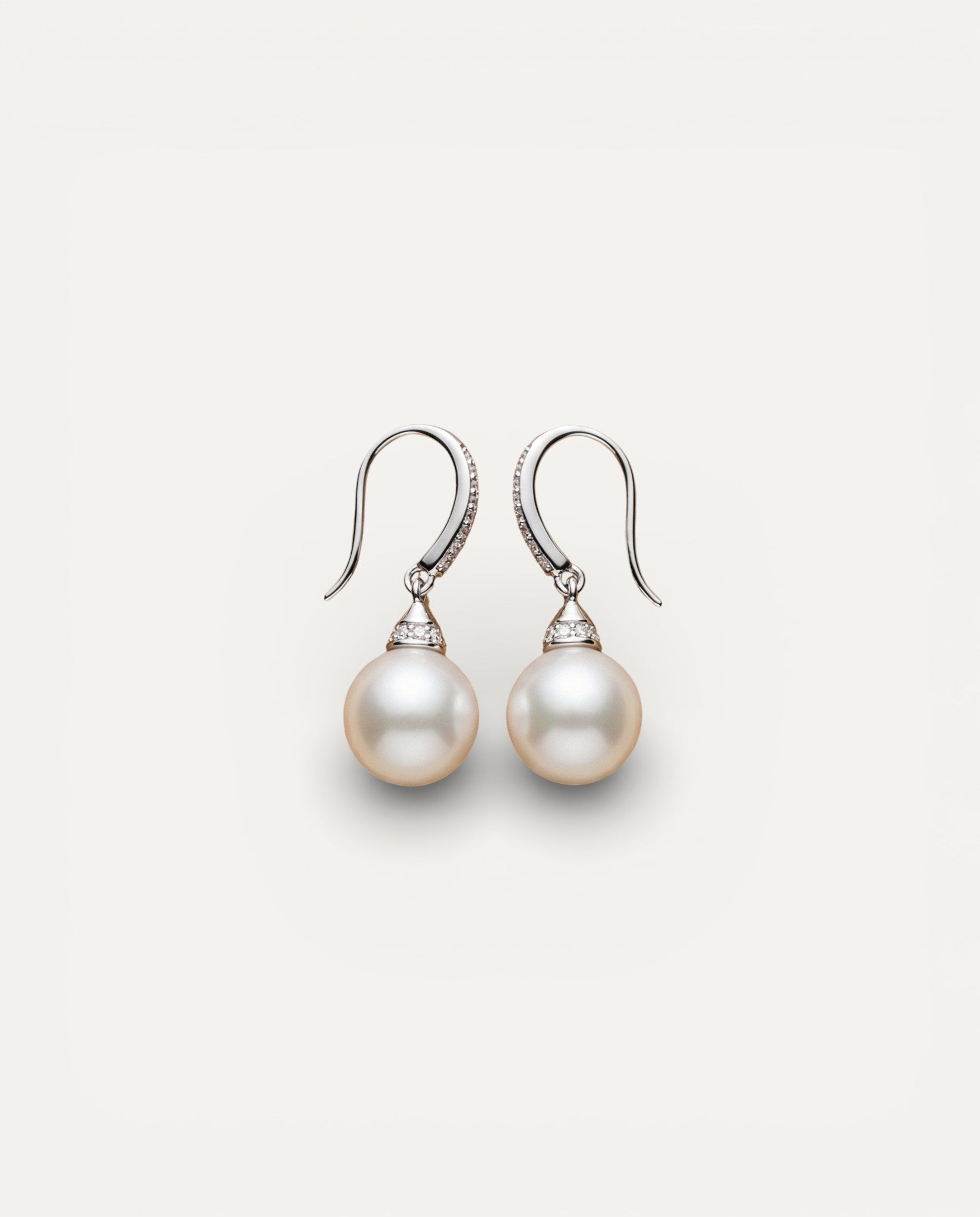 Lustrous Pearl Earrings