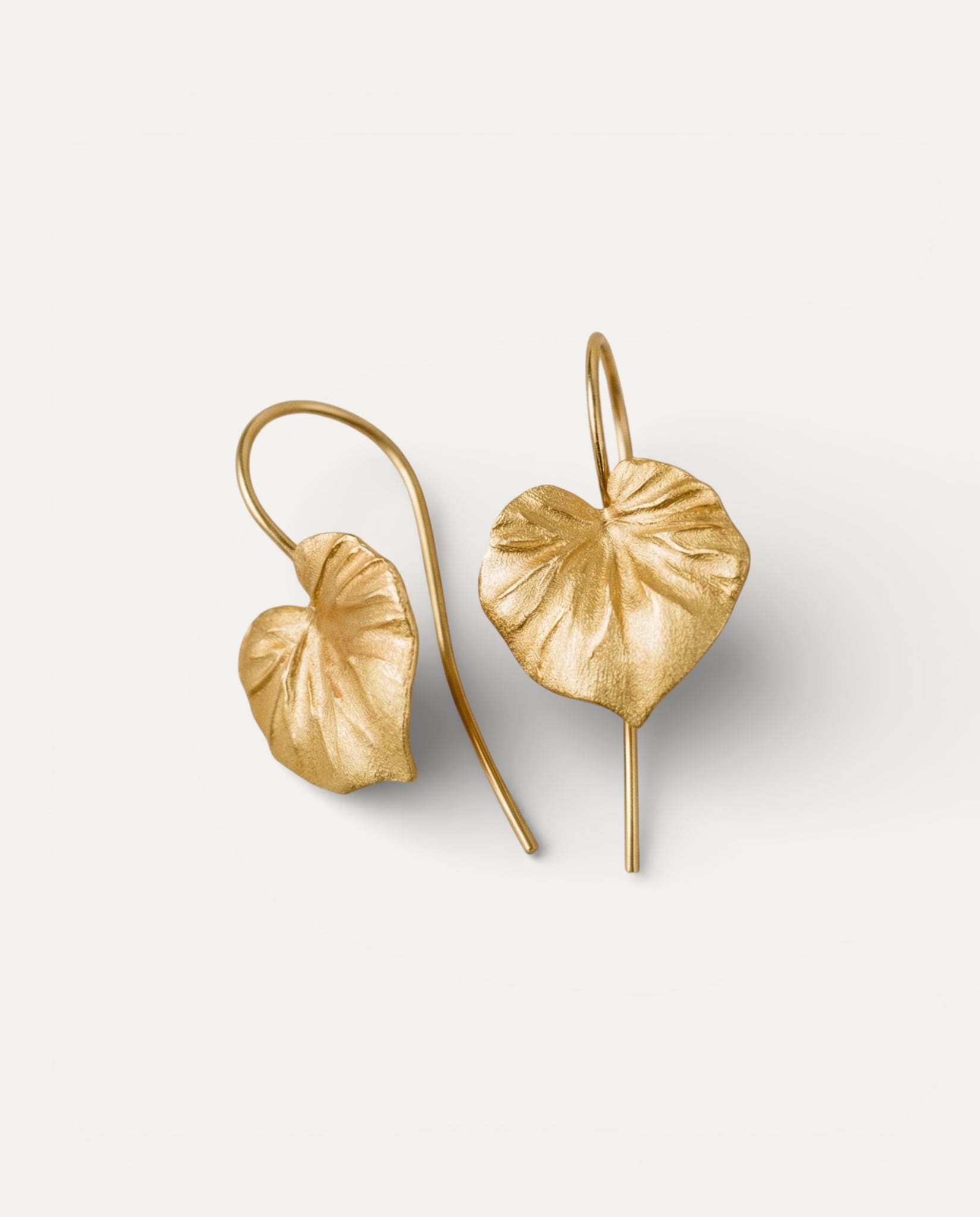 Gold Leaf Earrings