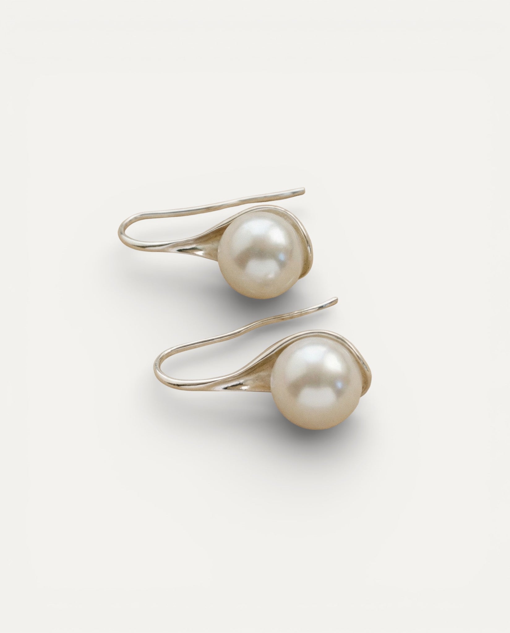 Elegant Teardrop Pearl Earrings