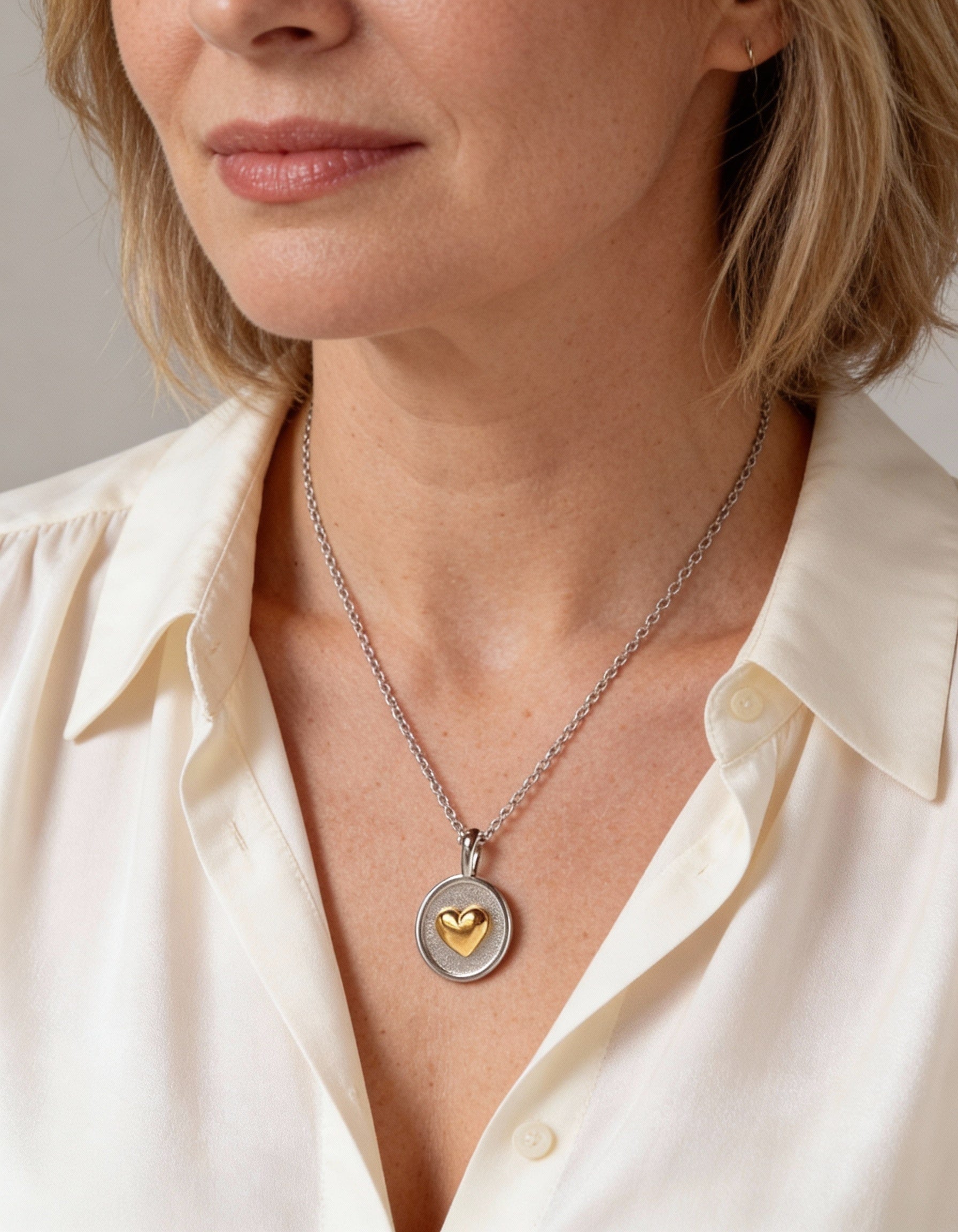 Vintage Heart Necklace