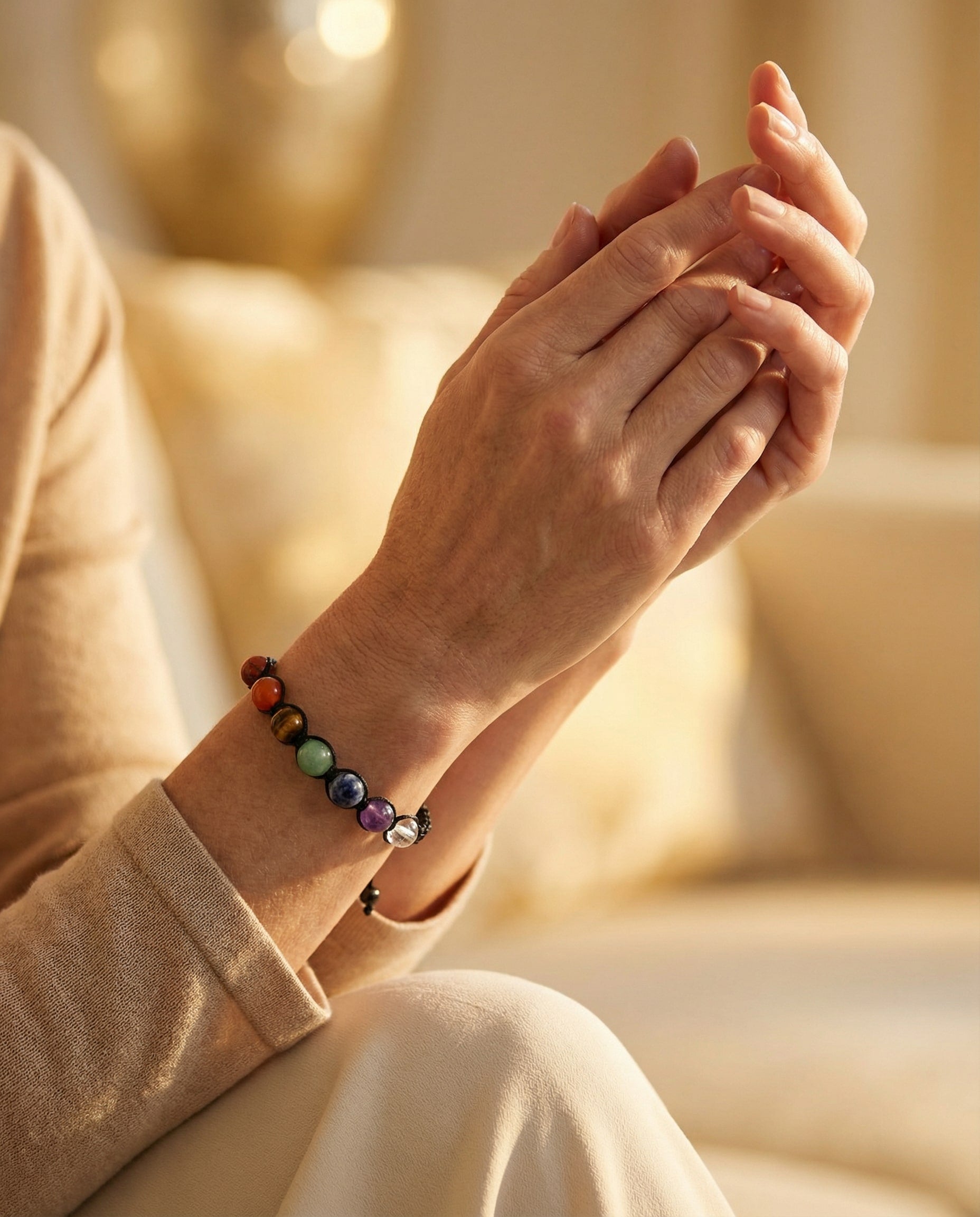 Handmade Natural Magic Stone Wealth Bracelet