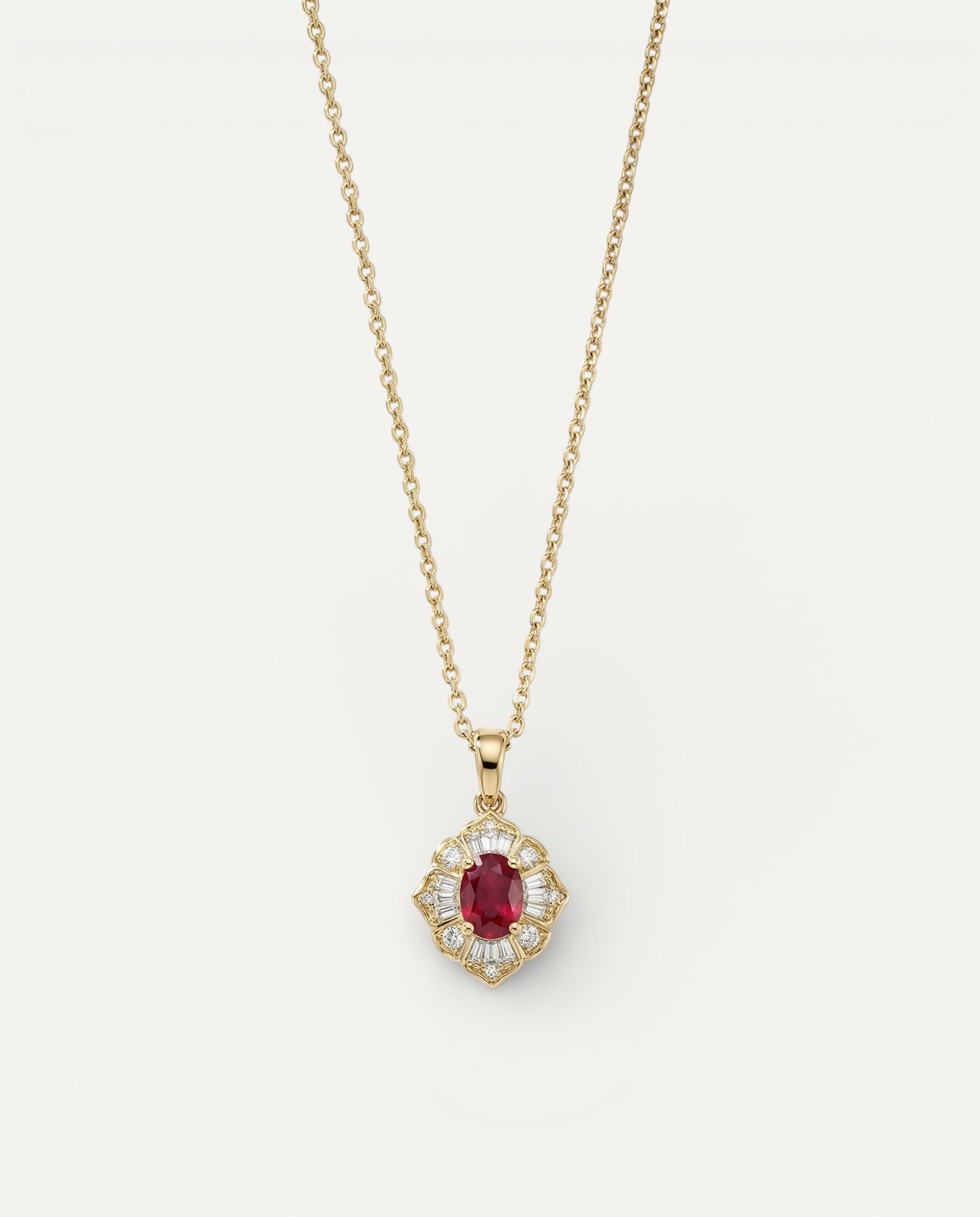 Red Gold Necklace