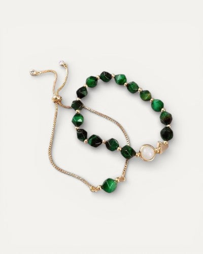 Elegant Green Bracelets
